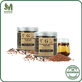 [Vị Thảo Mộc] Combo 2 Hộp Trà Gạo Lứt Đậu Đen GUfoods 200g/500g - Thanh Nhiệt, Giải Khát, Cải Thiện Giấc Ngủ