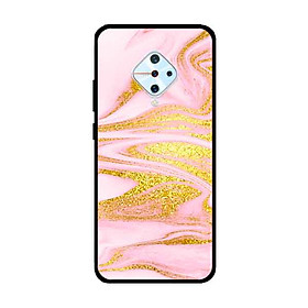 Ốp Lưng in cho Vivo S1 Pro/ Vivo V17 Mẫu NỀN ĐÁ HOA 8 - Hàng Chính Hãng