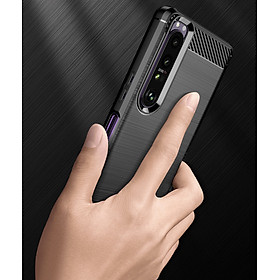 Ốp lưng chống sốc Likgus cho Sony Xperia 1 Mark 2 (chuẩn quân đội, chống va đập, chống vân tay) - Hàng chính hãng