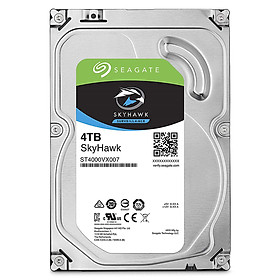 Ổ Cứng HDD Seagate SkyHawk ST4000VX007 Sata III 4TB/64MB/7200rpm - Hàng Chính Hãng