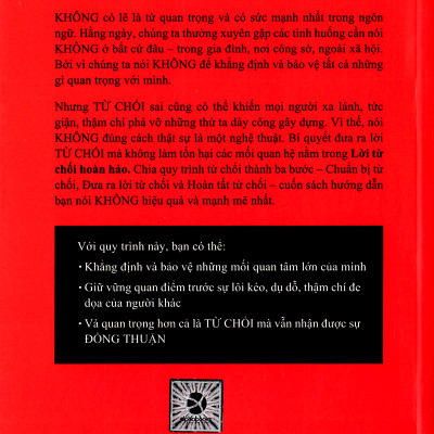Lời Từ Chối Hoàn Hảo (Tái Bản) (Quà Tặng Kèm: Special Tickbook)