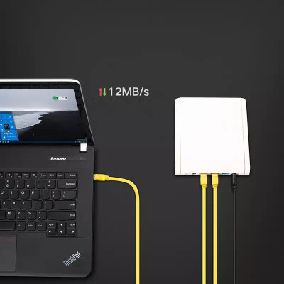 Ugreen UG30641NW103TK 8M màu Vàng Cáp mạng LAN CAT5E UPT - HÀNG CHÍNH HÃNG