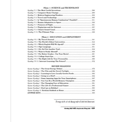 Kỹ năng đọc hiểu chuyên sâu tiếng Anh (Dùng chung cho các bộ SGK hiện hành) (HA-MK)