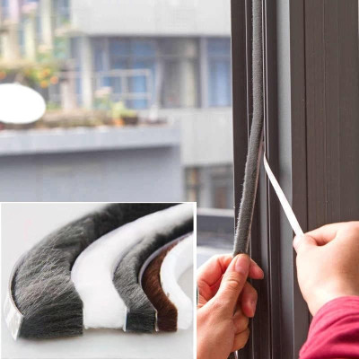 Ron lông nheo cạnh cửa lông chống ồn ngăn bụi cửa sổ và cửa đi trong Gia đình