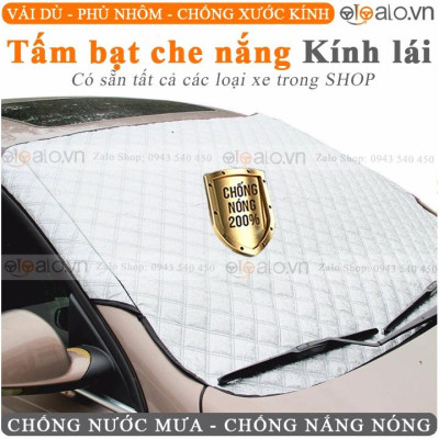 Tấm che nắng kính lái ô tô Toyota Venza 3 lớp Cao Cấp chắn nắng cản nhiệt bảo vệ chổi gạt mưa thảm taplo