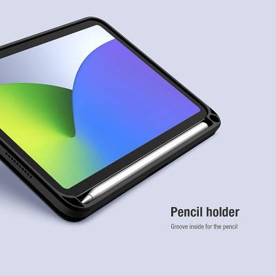 Bao da cho iPad Mini 7 Nillkin Bevel Leather Case (Có khe cắm bút Apple Pencil) - Hàng Nhập Khẩu