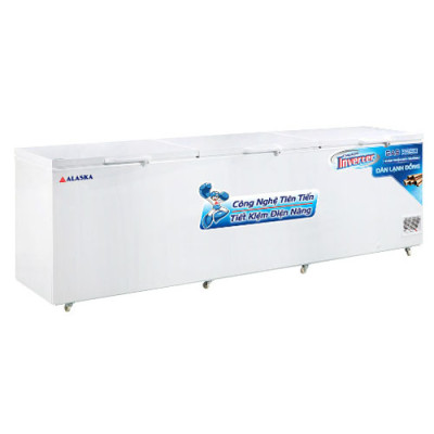 TỦ ĐÔNG 3 CÁNH INVERTER ALASKA 1100/742 LÍT HB-1100CI ĐỒNG (R290) - hàng chính hãng - Chỉ giao HCM