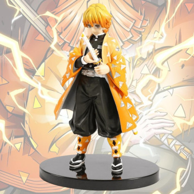 Mô Hình Zenitsu 16cm Cao Cấp Mô hình Thanh Gươm Diệt Quỷ Cao Cấp, Figure Anmie Kimetsu no Yaiba