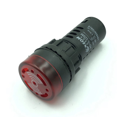 Đèn và còi báo CNC ND16-22/220V phi 22 chuyên tủ điện