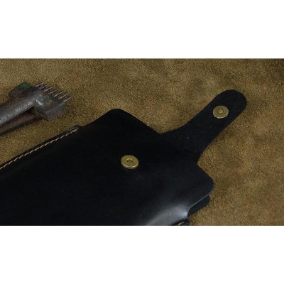 Bao Da Rút Nút Cài cho Note 10 plus, Note20 Ultra, S22 Plus.... Da Bò Hạt