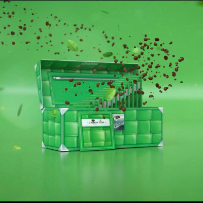 [MUA 1 TẶNG 5] Trà Xanh Với Nhân Sâm Trắng Thượng Hạng COFFEECELL (30 gói x 3g) - Trà nguyên lá ngọt thanh, chát nhẹ, Chống oxy hóa, Tăng cường tập trung - Hàng Chính Hãng