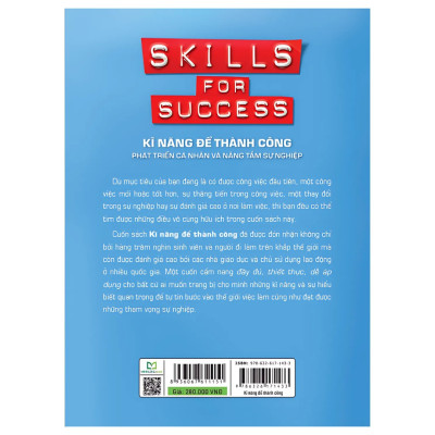 Kỹ Năng Để Thành Công - Skills For Success - Phát Triển Cá Nhân Và Nâng Tầm Sự Nghiệp