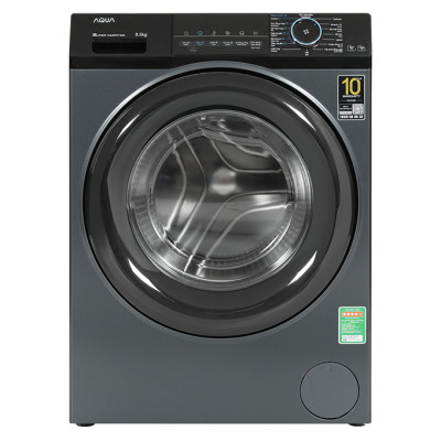 Máy giặt Aqua Inverter 8.5 kg AQD-A852J.BK - AQD-A852J(BK) - Hàng chính hãng - Chỉ giao HCM