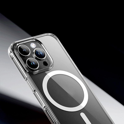 Ốp lưng trong suốt sạc từ tính dành cho iPhone 16e / 16 / 16 Plus / 16 Pro / 16 Pro Max - Hàng chính hãng