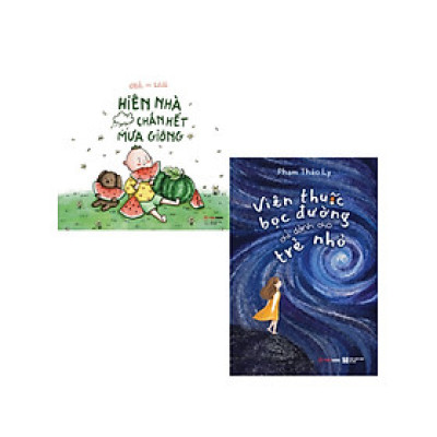 Combo Hiên Nhà Chắn Hết Mưa Giông + Viên Thuốc Bọc Đường Chỉ Dành Cho Trẻ Nhỏ (Bộ 2 Cuốn) - TIME