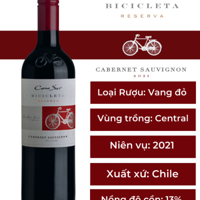 RƯỢU VANG ĐỎ CHILE CABERNET SAUVIGNON