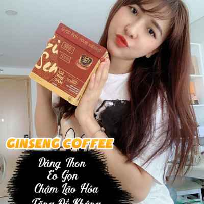 Cà Phê Sâm Hỗ Trợ Giảm Cân ( 30 Gói/ Hộp)