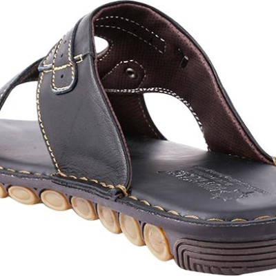 Dép Nam Quai Ngang Huy Hoàng HT7133 - Đen