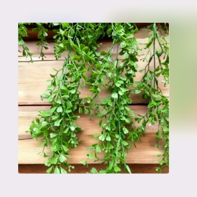 Cụm lá rủ giả, dây leo trang trí, cụm lá treo tường trang trí ban công nhà cửa, nhà hàng, quán ăn