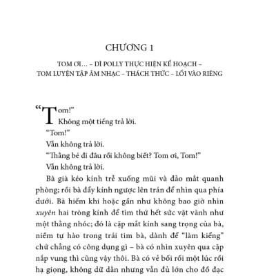 Sách - Những Cuộc Phiêu Lưu Của Tom Sawyer - Bìa Vải