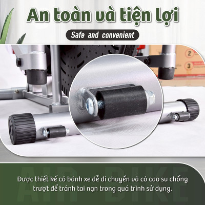 BG Xe đạp tập thể dục tại nhà toàn thân ELLITIPCAL BIKE 8703 (hàng nhập khẩu)