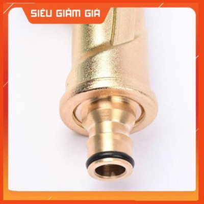 Bộ dây vòi xịt nước rửa xe, tưới cây . tăng áp 3 lần,loại 3m,5m 206701-3 đầu đồng,cút nối nhựa đen+ tặng đai