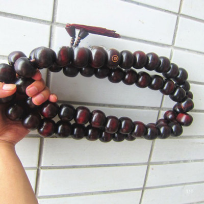 Tràng hạt Đại Phật châu, gỗ Mahogany Ấn độ, món quà vô cùng ý nghĩa cho các Phật tử.