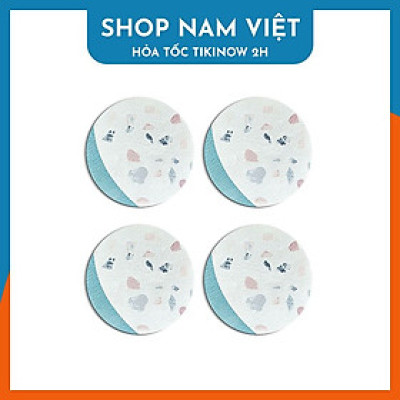 Lót Ly Siêu Thấm Diatom Mud Họa Tiết Gạch Terrazzo