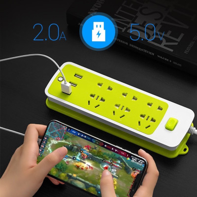 Dụng cụ và thiết bị tiện ích -Ổ cắm điện đa năng chống giật ,có 9 ổ cắm và 3 cổng sạc USB ,tự động ngắt khi quá tải ,sử dụng cho nhiều thiết bị cùng 1 lúc ,có lỗ treo tiện lợi 