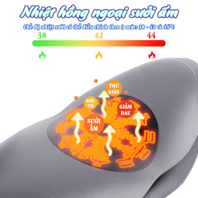 Máy kéo giãn cột sống lưng Lumbar Massager Nikio ST-1201 - Massage cho người thoát vị đĩa đệm