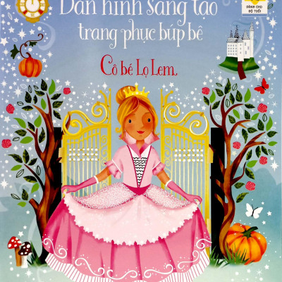 Bộ Sticker Dolly Dressing - Dán Hình Sáng Tạo Trang Phục Búp Bê - Bộ 2 (Bộ 4 Tập)