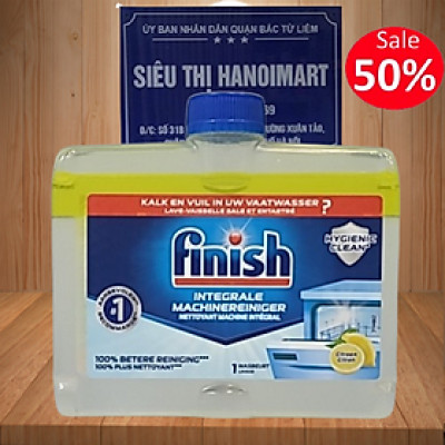 Dung dịch vệ sinh máy rửa bát Finish hương chanh 250ml Finish EU