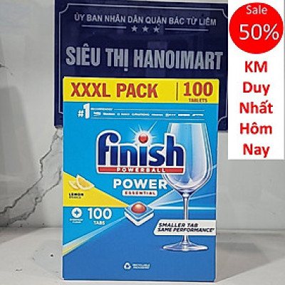 Viên Finish All in 1 hộp 100 viên