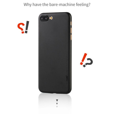 Ốp lưng nhám hiệu Memumi cho iPhone 7 Plus / iPhone 8 Plus có gờ bảo vệ camera mỏng 0.3mm - Sản phẩm chính hãng