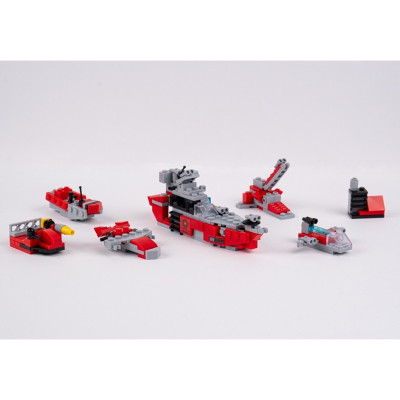 Đồ Chơi Lắp Ráp Siêu Chiến Hạm 6 Trong 1 - Warship  (138 Mảnh Ghép)