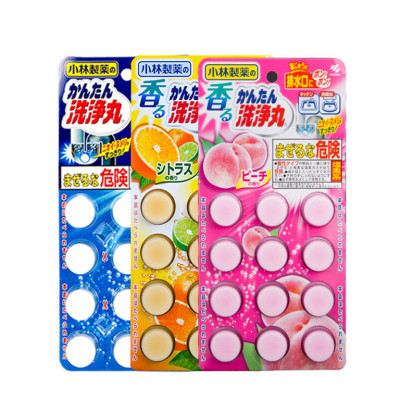 Viên nén sủi Kobayashi thông tắc đường ống, Toilet, bồn rửa Nhật Bản 12 Viên