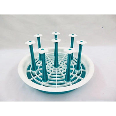 Khay Úp Ly Nhựa 6 Nhánh 8 nhánh Hình Hoa Tiện Dụng MVN 6218-19