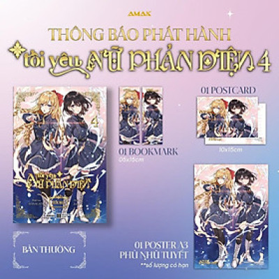 Sách Tôi Yêu Nữ Phản Diện - Tập 4 (Light Novel) - Amak