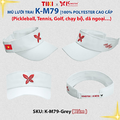 Mũ/Nón Lưỡi Trai Nữ K-M79, 100% Polyester, dành cho Pickleball, Tennis, chạy bộ, dã ngoại