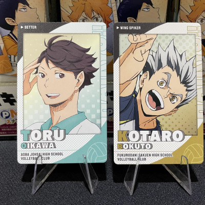 Bộ Thẻ Sưu Tập Nhân Vật Haikyu - Thẻ Snapmide Vol.2 - Ensky HK-SC02 (3 Cards Ngẫu Nhiên/Túi)