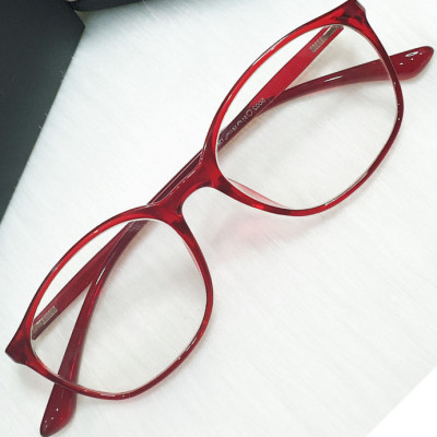 Kính Bảo Vệ Mắt Chống Ánh Sáng Xanh KAVI126 gọng đỏ