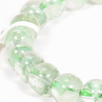 Vòng tay đá thạch anh ưu linh xanh mệnh hỏa, mộc - Ngọc Quý Gemstones