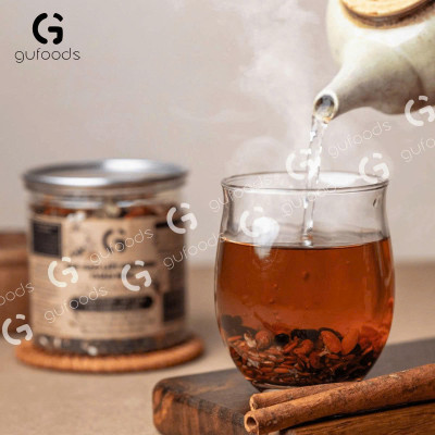 [Vị Thảo Mộc] Combo 2 Hộp Trà Gạo Lứt Đậu Đen GUfoods 200g/500g - Thanh Nhiệt, Giải Khát, Cải Thiện Giấc Ngủ