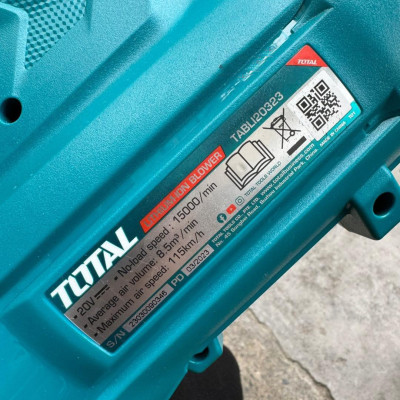 MÁY THỔI BỤI DÙNG PIN 20V TOTAL TABLI20323 - HÀNG CHÍNH HÃNG
