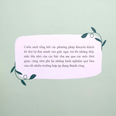 Sách- Nuôi Con Không Phải Là Cuộc Chiến 2 (Quyển 3) - Bé Thơ Tự Ngủ, Cha Mẹ Thư Thái- Nuôi Dạy Con (Tái Bản 2021)- 2HBooks