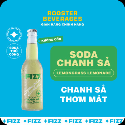 Fizz Soda Mix Nhiều Vị - Thùng 16 Chai 330ml