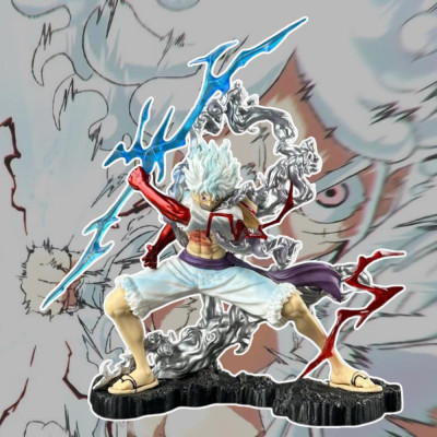 Mô Hình Luffy Gear 5 Có Đảo Quỷ 26Cm Mô hình One Piece Cao Cấp, Figure Mô Hình Anmie One Piece Luffy Vua Hải Tặc