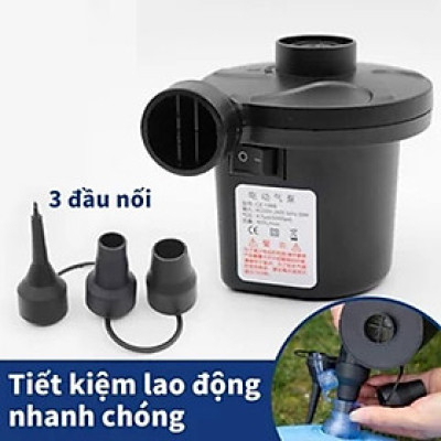 Bơm Điện 2 Chiều Thổi, Hút Chân Không - Bơm Ghế Hơi - Bơm Bể Bơi - HENRYSA