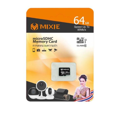 Thẻ Nhớ Micro SD Mixie 64GB-32G 95MB/S Class 10, Thẻ nhớ camera, Thẻ nhớ điện thoại - hàng chính hãng