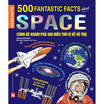 Sách - Cùng Bé Khám Phá 500 Điều Thú Vị Về Khoa Học + Vũ Trụ - Combo 2 Cuốn - Minh Thắng